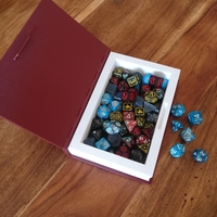 Skull Book for dice or candy - Snap close, no magnets needed - Thumbnail 8