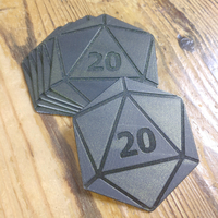 D20 Coasters - Thumbnail 2