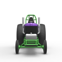 Small block Pulling tractor Scale 1:25 - Thumbnail 7