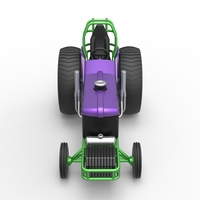 Small block Pulling tractor Scale 1:25 - Thumbnail 8