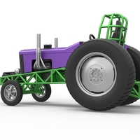 Small block Pulling tractor Scale 1:25 - Thumbnail 13