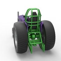 Small block Pulling tractor Scale 1:25 - Thumbnail 14