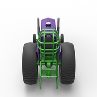 Small block Pulling tractor Scale 1:25 - Thumbnail 17