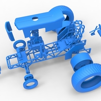 Small block Pulling tractor Scale 1:25 - Thumbnail 19