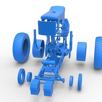 Small block Pulling tractor Scale 1:25 - Thumbnail 21