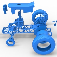 Small block Pulling tractor Scale 1:25 - Thumbnail 23