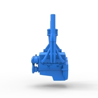 Engine of Small block Pulling tractor 1:25 - Thumbnail 8