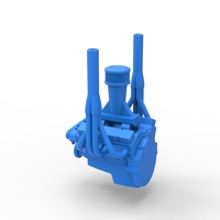 Engine of Small block Pulling tractor 1:25 - Thumbnail 10