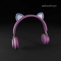 Small Feng Min Cosplay Headphones  3D Printing 548043