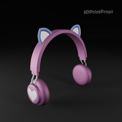 Feng Min Cosplay Headphones  3D Print 548044