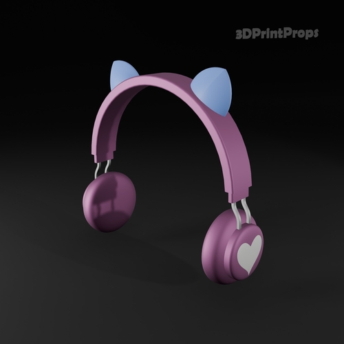 Feng Min Cosplay Headphones  3D Print 548046