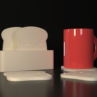 Toast Coasters - Thumbnail 1