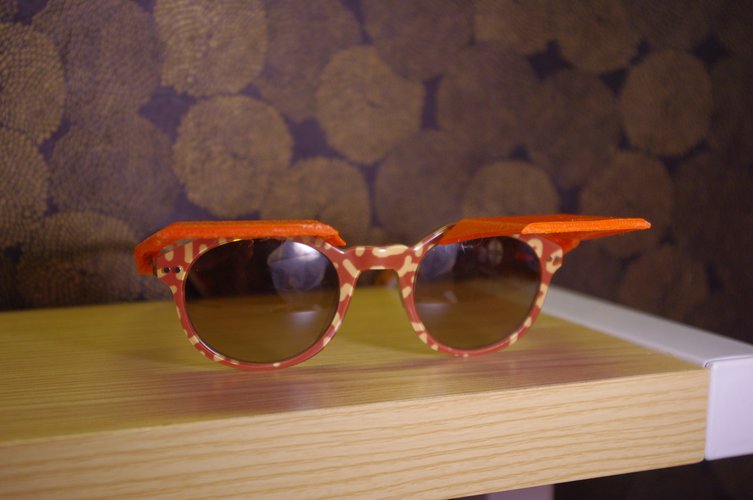 Sun Shades - Clip on Shades for Sunglasses 3D Print 54808