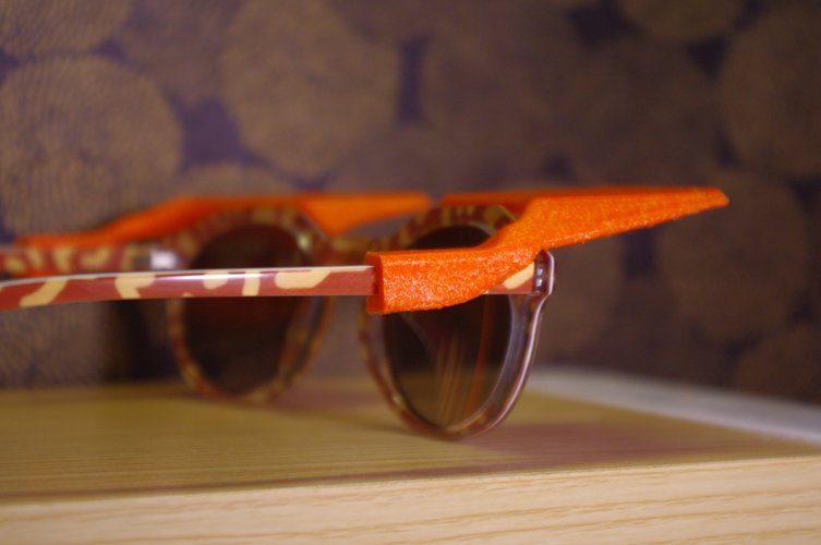 Sun Shades - Clip on Shades for Sunglasses 3D Print 54809
