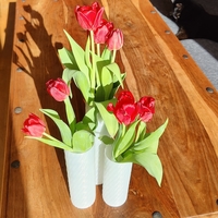 Set of Vases with wavy pattern - Thumbnail 4