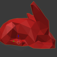 Rabbit Low Poly - Thumbnail 3