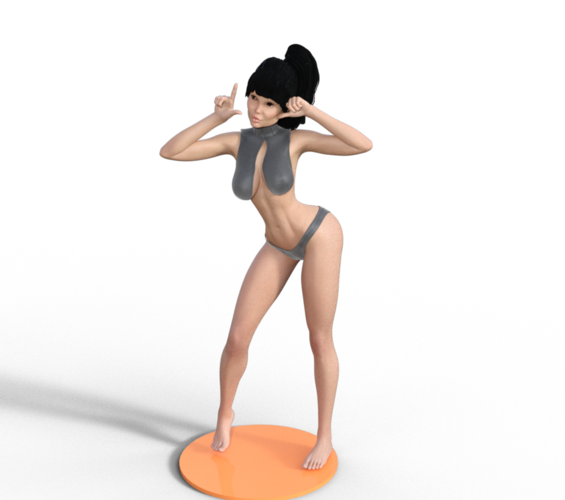 Anna Sexy Girl For 3D Printing 3D Print 548431