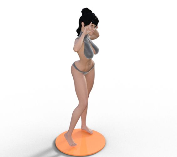 Anna Sexy Girl For 3D Printing 3D Print 548432