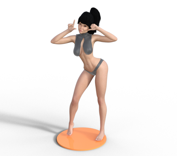 Anna Sexy Girl For 3D Printing 3D Print 548433