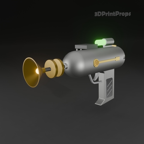 Rick's Laser Gun from Rick and Morty  3D Print 548447