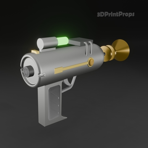 Rick's Laser Gun from Rick and Morty  3D Print 548450