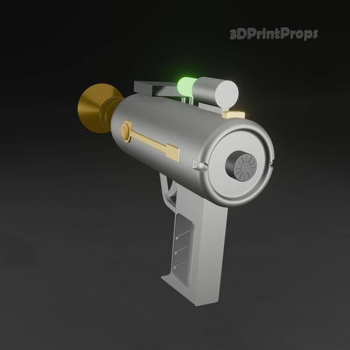 Rick's Laser Gun from Rick and Morty  3D Print 548451