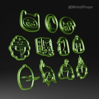 Adventure time cookie cutters set - Thumbnail 2