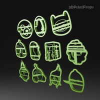 Adventure time cookie cutters set - Thumbnail 3