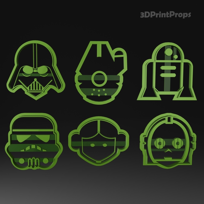 Star Wars Cookie Cutters set