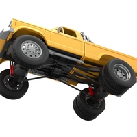 Monster Truck with semi truck wheels 1:25 - Thumbnail 4