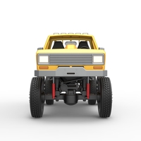 Monster Truck with semi truck wheels 1:25 - Thumbnail 7