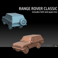Small Range Rover Classic 3D Printing 548537
