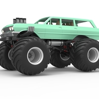 Vintage Monster Truck 1:25 - Thumbnail 2