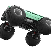 Vintage Monster Truck 1:25 - Thumbnail 3