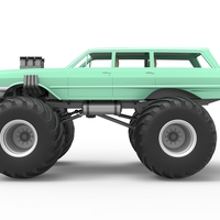 Vintage Monster Truck 1:25 - Thumbnail 9