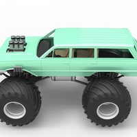 Vintage Monster Truck 1:25 - Thumbnail 10