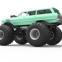 Vintage Monster Truck 1:25 - Thumbnail 13