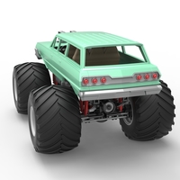 Vintage Monster Truck 1:25 - Thumbnail 14