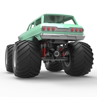 Vintage Monster Truck 1:25 - Thumbnail 15