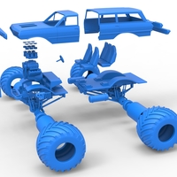 Vintage Monster Truck 1:25 - Thumbnail 18