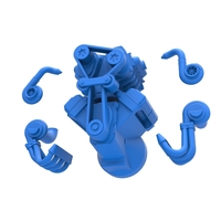 Twin turbo supercharged V8 Engine V7 Scale 1:25 - Thumbnail 17