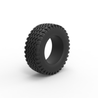 Offroad tire 130 Scale 1:25 - Thumbnail 2
