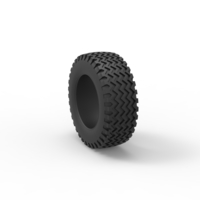 Offroad tire 130 Scale 1:25 - Thumbnail 8