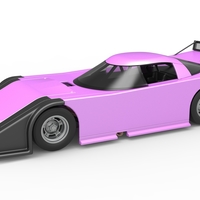 Asphalt Outlaw Super late model 1:25 - Thumbnail 1