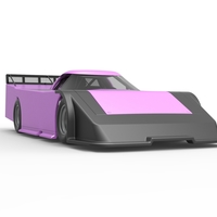 Asphalt Outlaw Super late model 1:25 - Thumbnail 23