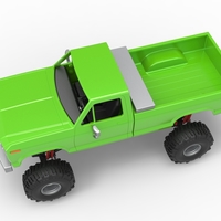 Wheel Standing Mega Truck Scale 1:25 - Thumbnail 4