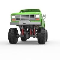 Wheel Standing Mega Truck Scale 1:25 - Thumbnail 6