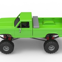 Wheel Standing Mega Truck Scale 1:25 - Thumbnail 10