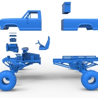 Wheel Standing Mega Truck Scale 1:25 - Thumbnail 22