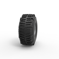 Wheel from Wheel Standing Mega Truck 1:25 - Thumbnail 3